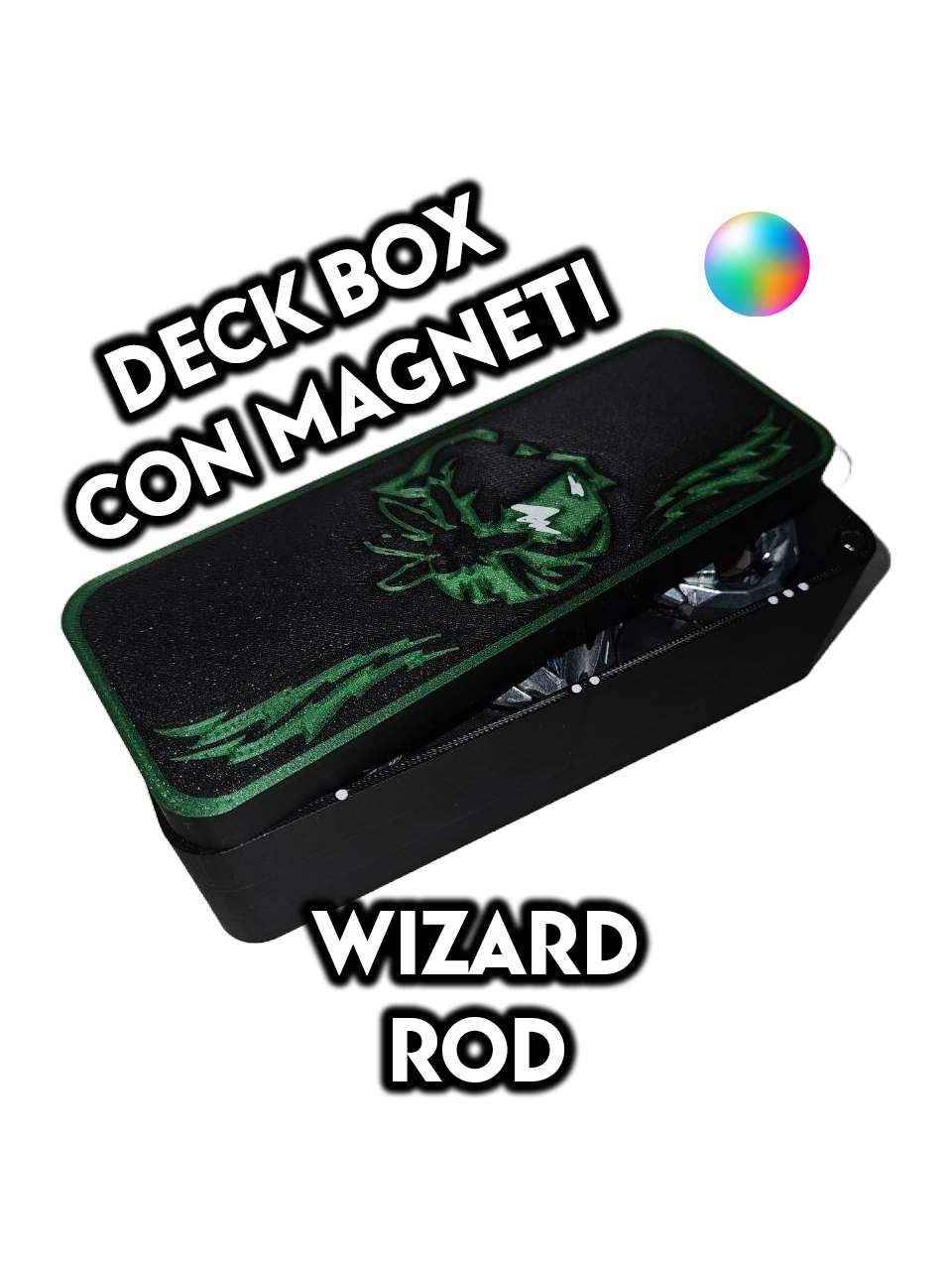 Deck Box Wand Wizard Magnetico